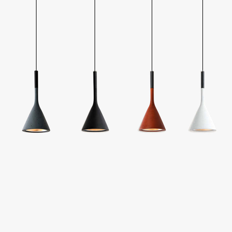 Halora | Modern Triangle Hanging Lamp Set With Soft Glow