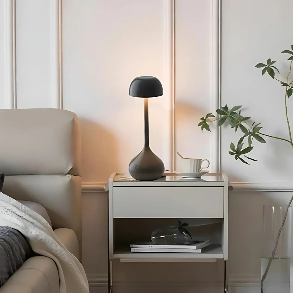 Harmolux | Soft Curve Touch Lamp with Rechargeable Glow