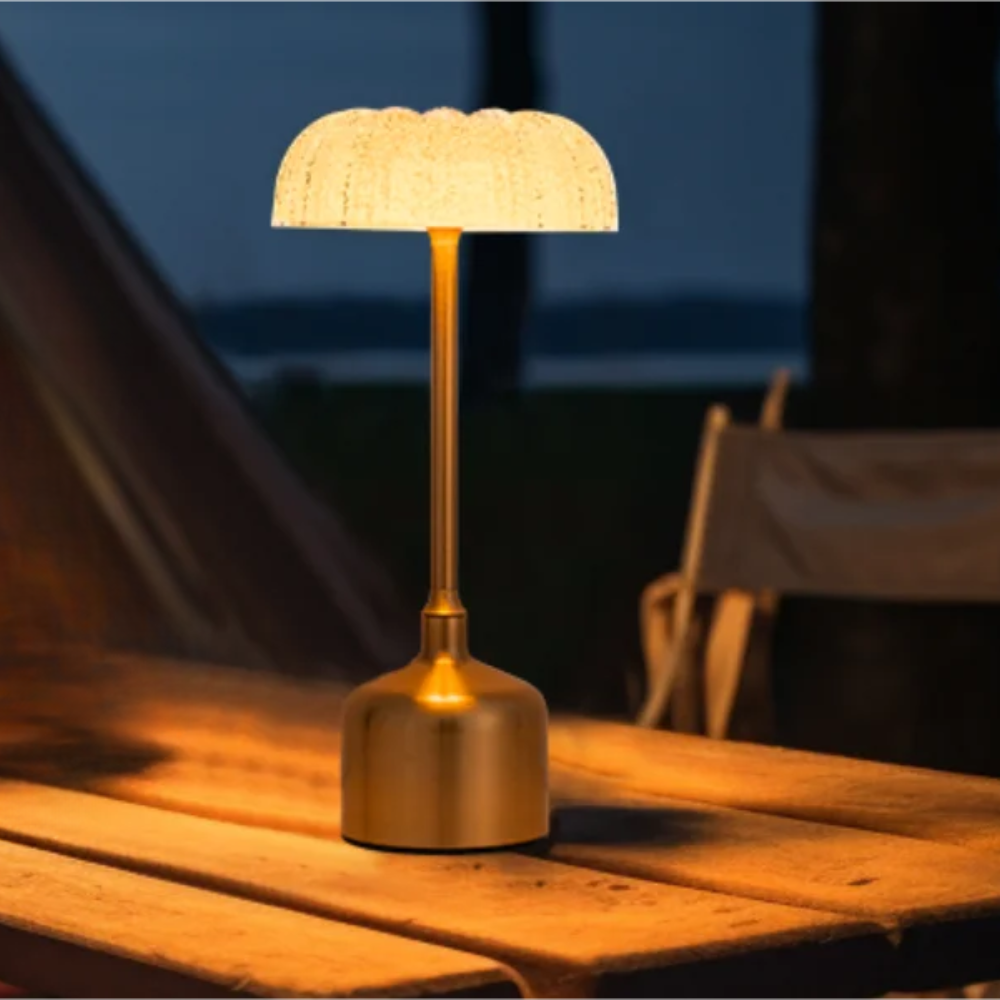 LumiBloom | Rechargeable Crystal Flower Table Lamp