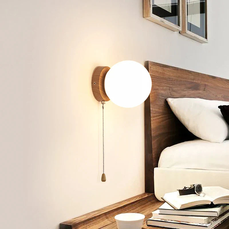 Luminous Dream | Circular Wall Light with Glowing Center