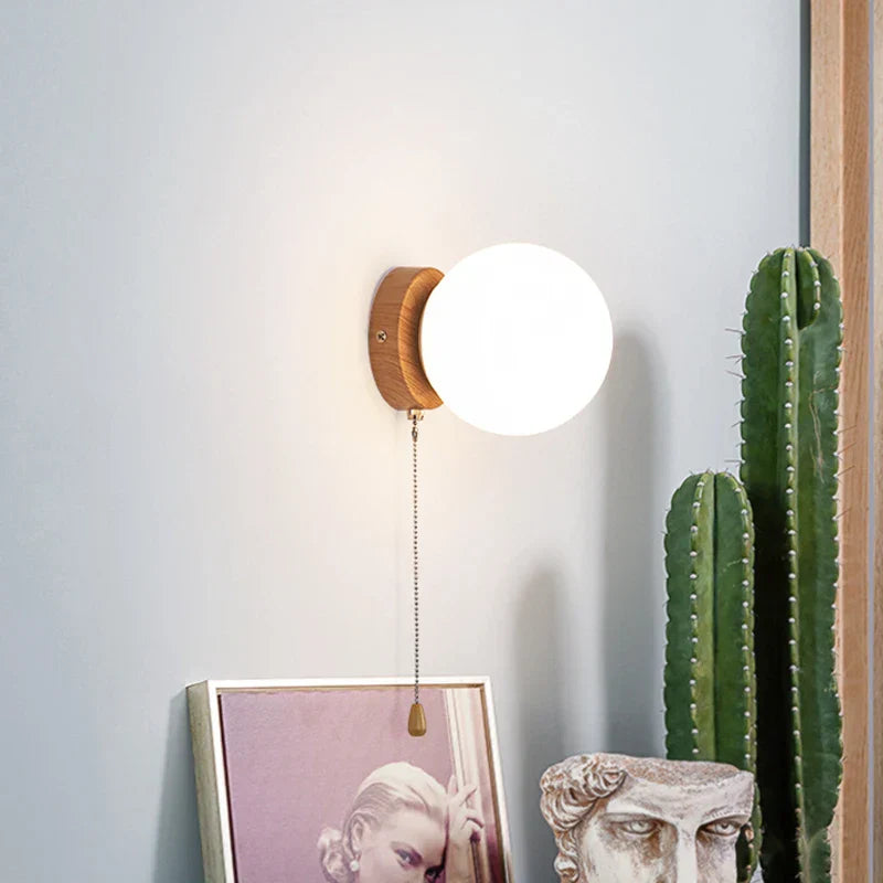 Luminous Dream | Circular Wall Light with Glowing Center