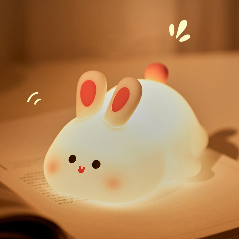 Lumira | Soft-Glow Bunny Night Light with Tap Control
