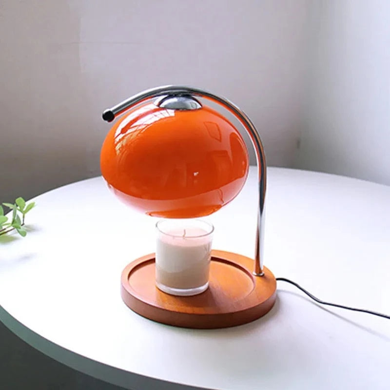 Lumora | Glass Macaron-Inspired LED Table Lamp