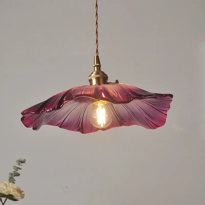 Luxnova | Modern Hanging Lamp With Floral Design