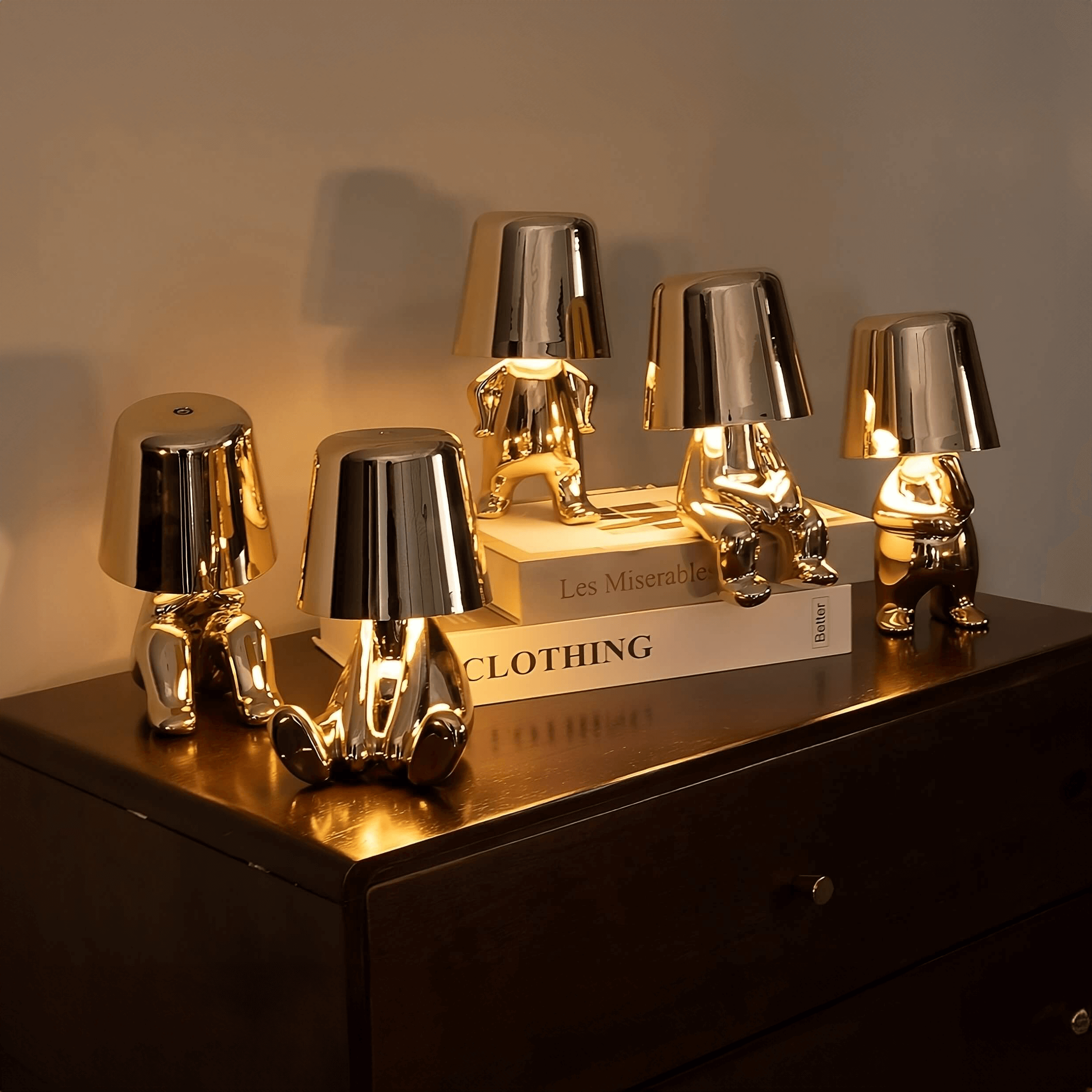Lumoro | Character Table Lamps with Glossy Finish