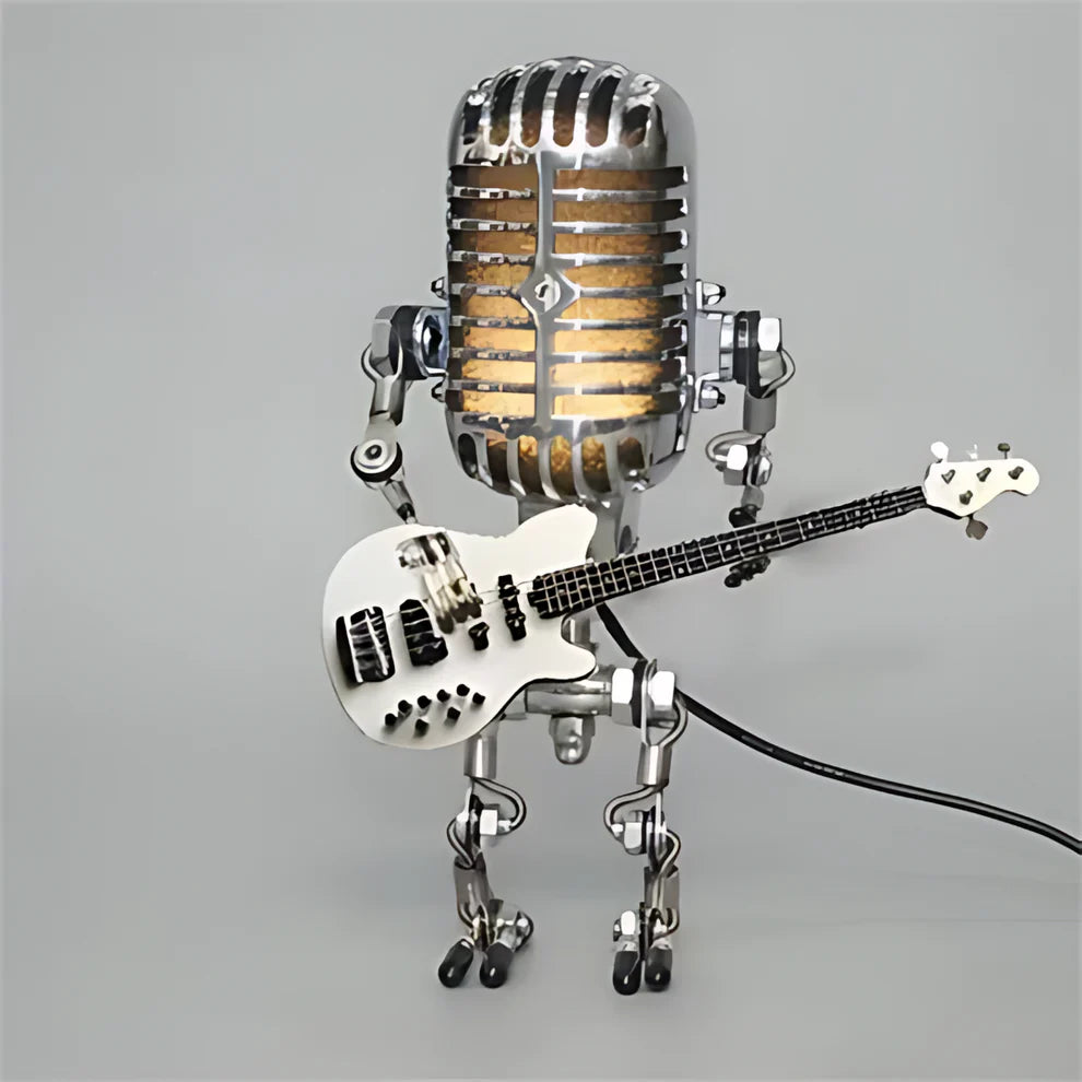 LytIQ | Retro Robot Guitar Desk Lamp