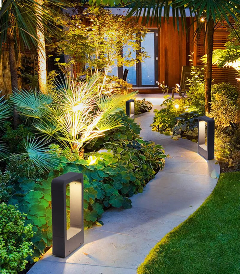 Nimlux | Contemporary Aluminum Outdoor Standing Lamp