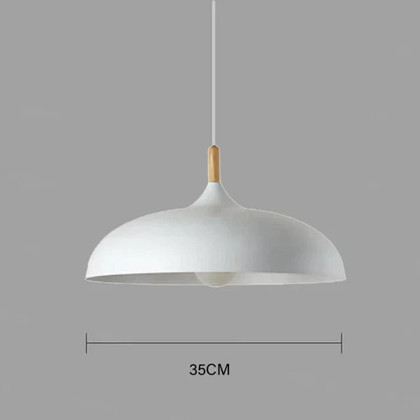 Radiessa | Elegant Round Oak Ceiling Light
