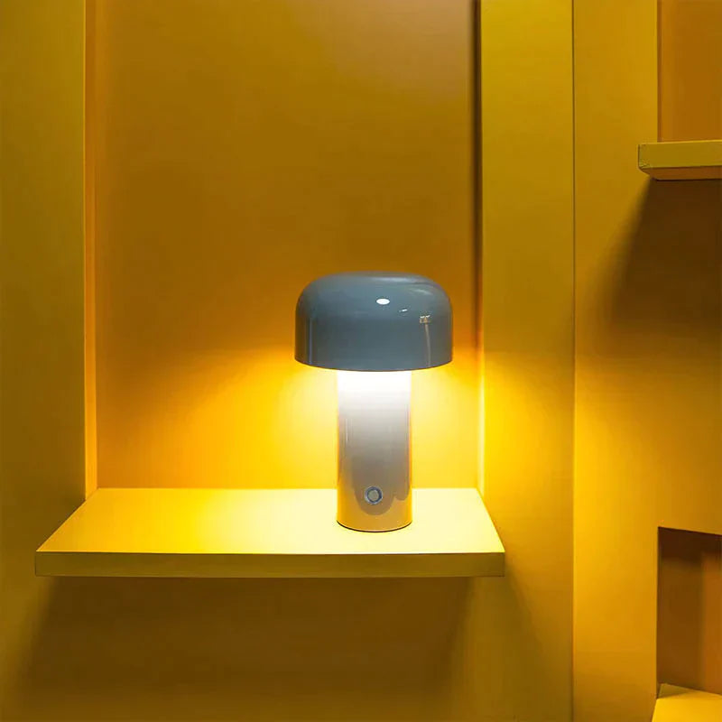 Liora | Retro Touch LED Table Lamp with Wireless USB Functionality