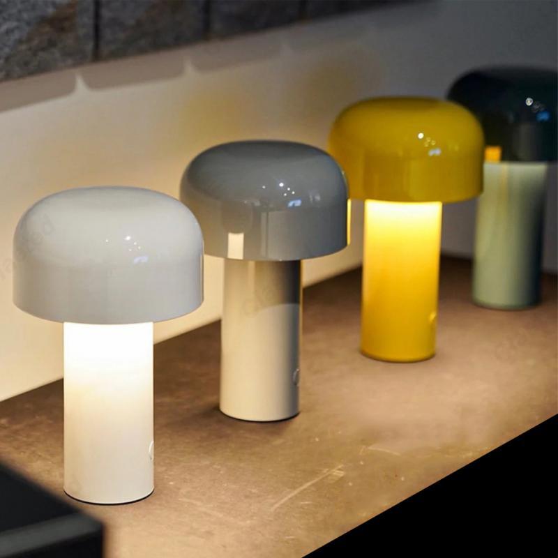 Liora | Retro Touch LED Table Lamp with Wireless USB Functionality