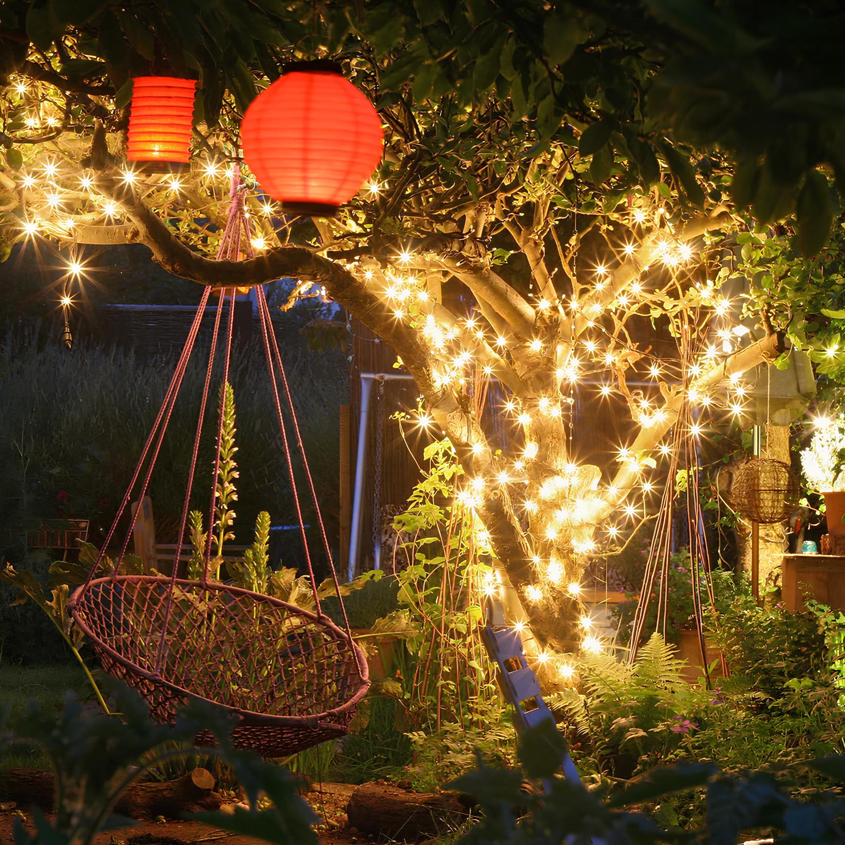 Solaeya | Solar Garden Fairy Lights with Multi-Color Glow