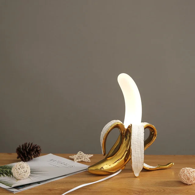 Virelux | Playful Banana-Shaped Decorative Table Lamp