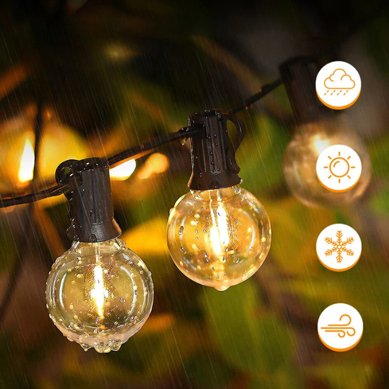 Voluntra | G40 LED String Lights for Elegant Outdoor Celebrations