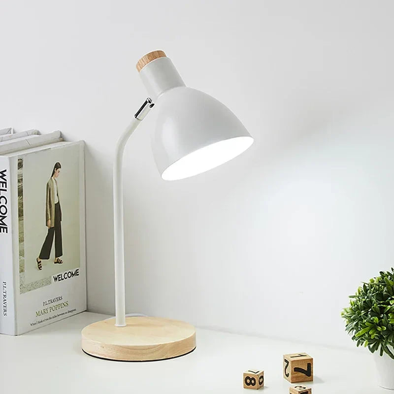 OakGlow | Wooden Artisan Table Lamp