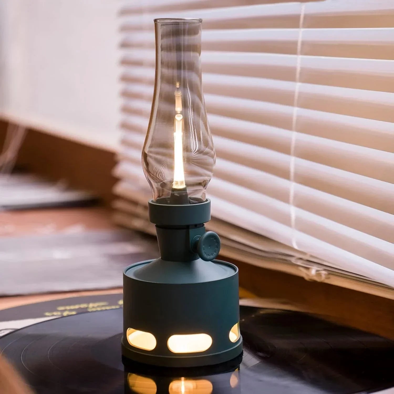 Zelunex | Rechargeable LED Lantern with Blow-Off Feature