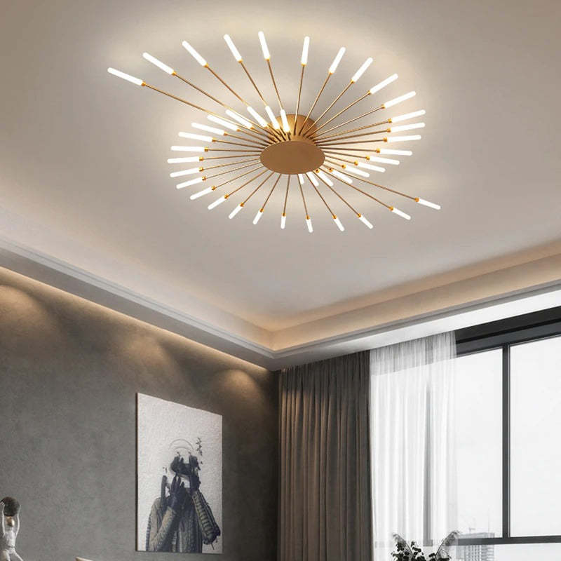 NovaRay | Radiant Starburst Ceiling Light