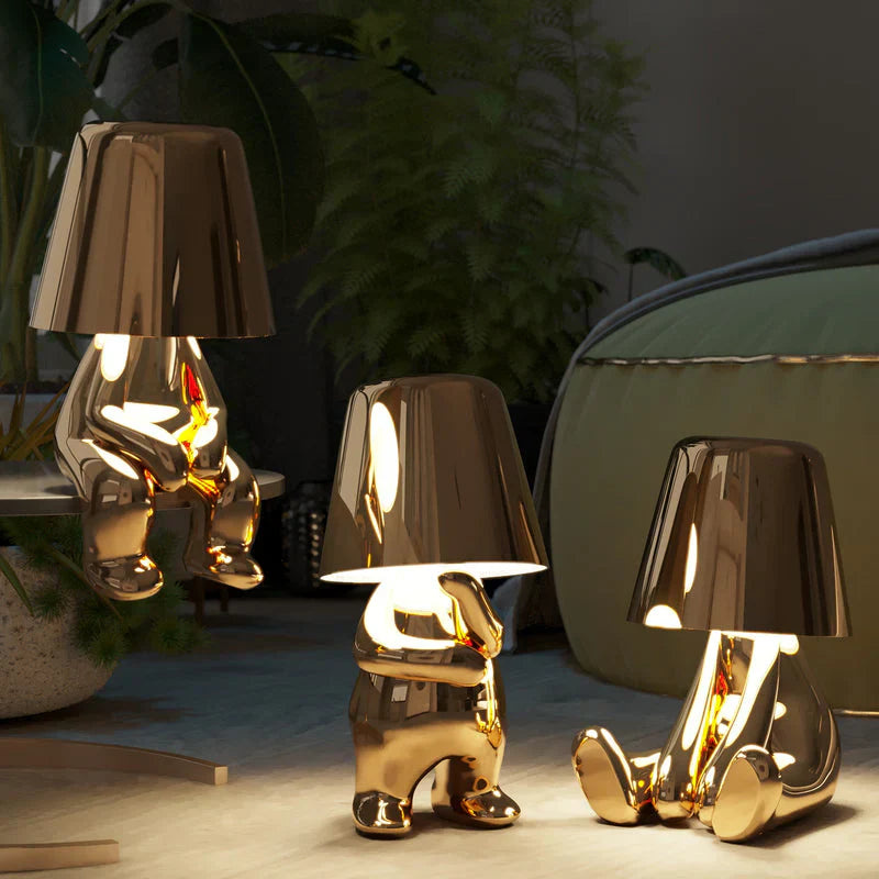 Lumoro | Character Table Lamps with Glossy Finish