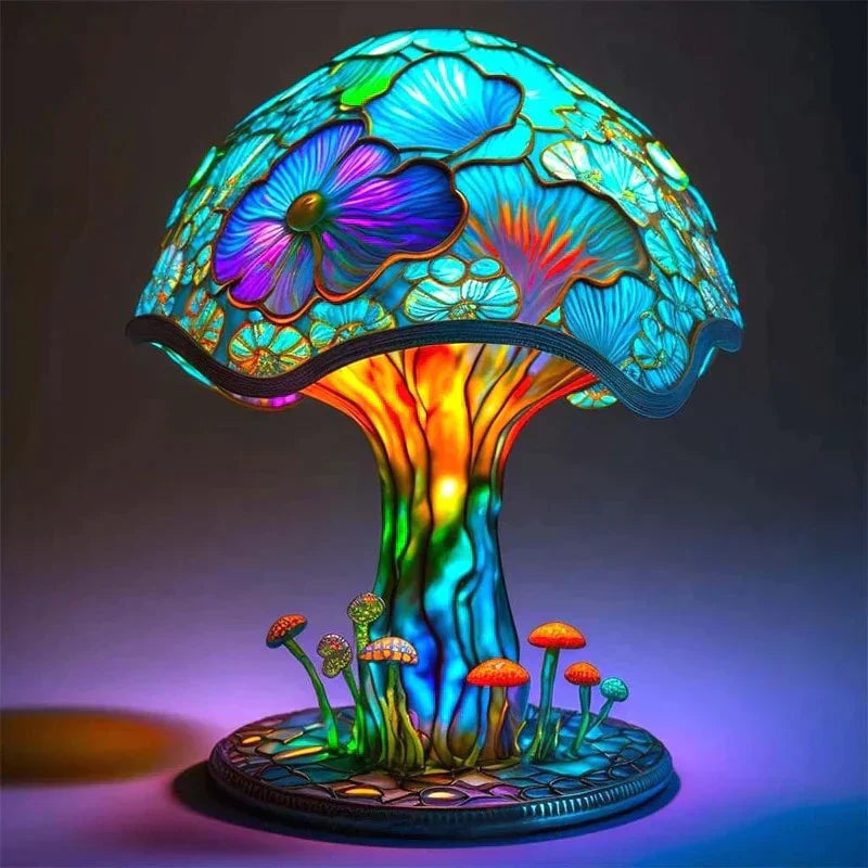 DreamAura | Stained Glass Table Lamp