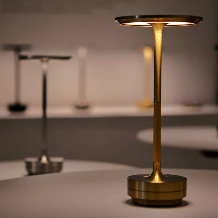 Virella | Touch-Control LED Table Lamp with Floating Ring Design